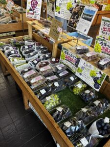 ぶどうもあったよ